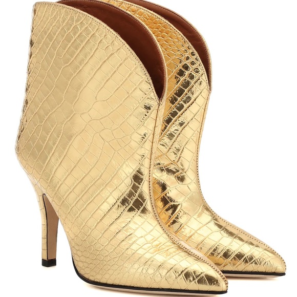 COPY - PARIS TEXAS GOLD BOOTIES - Picture 3 of 9